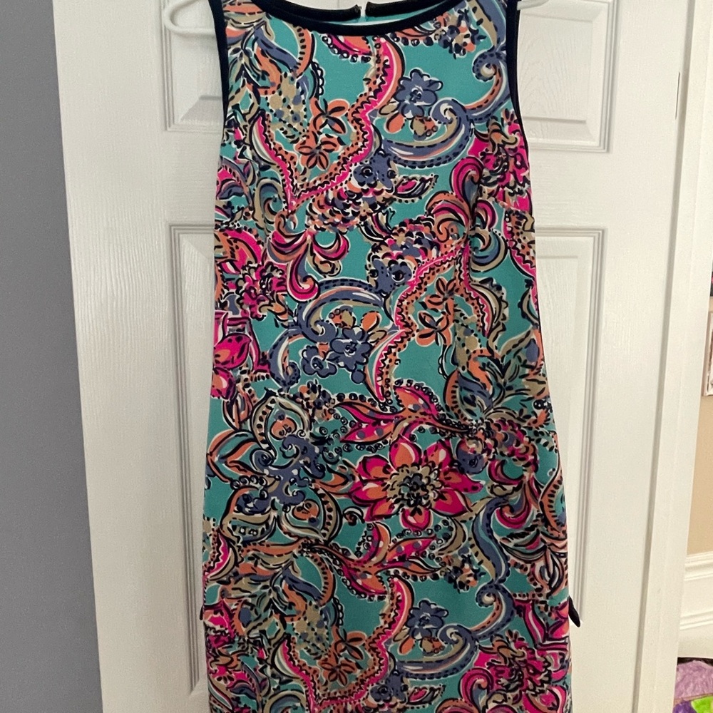 Lilly Pulitzer Pink and Blue Shift dress